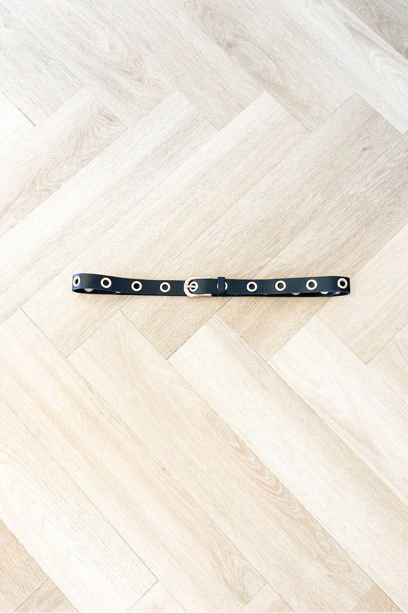 Black Leather Belt