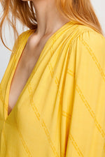 Dahlia Shirt Yolk Yellow