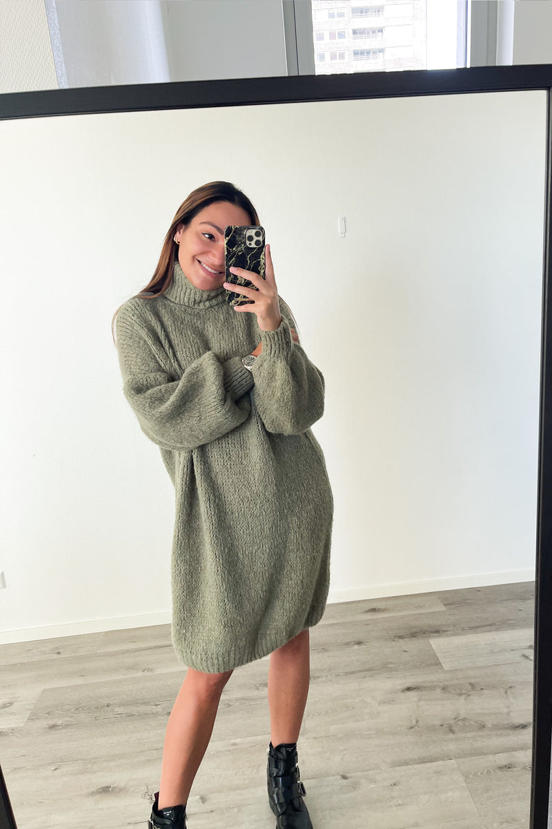 Sweater Dress Green