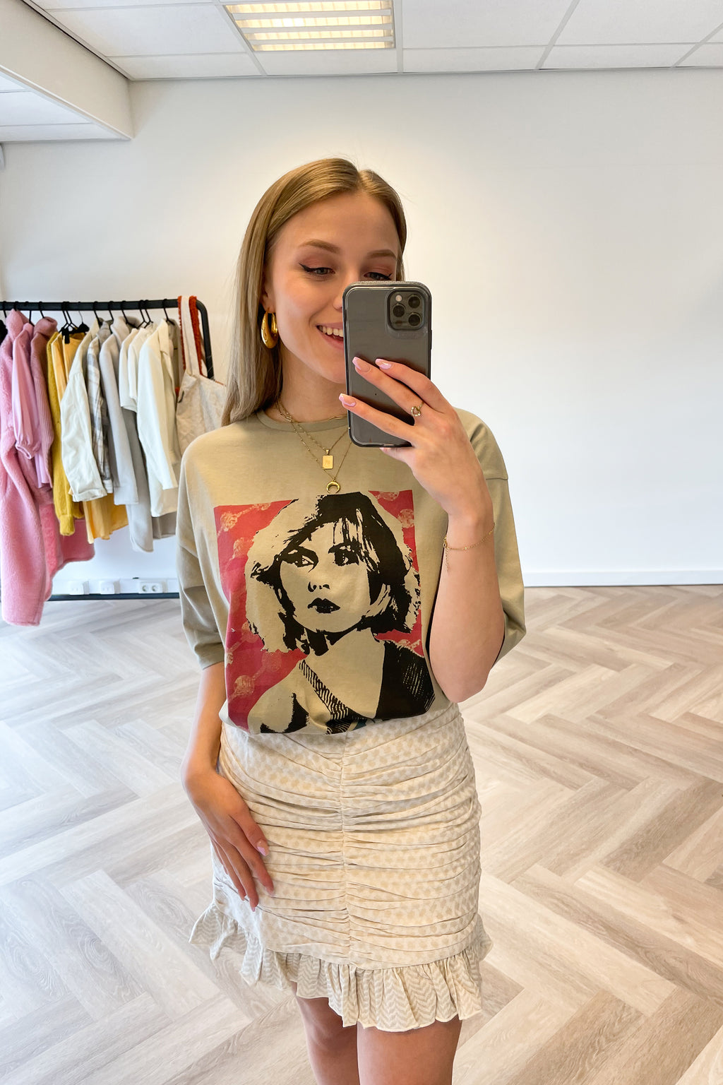 Clive Skirt Beige