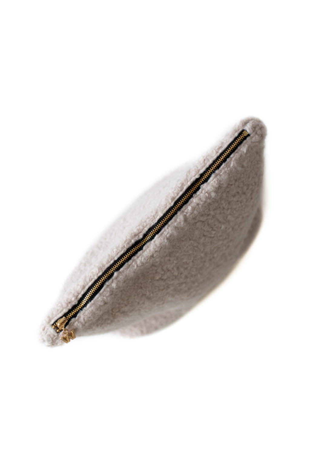 Teddy Creme Pouch
