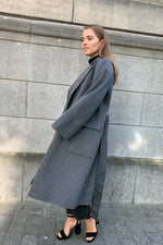 Agatima Wool Bented Coat
