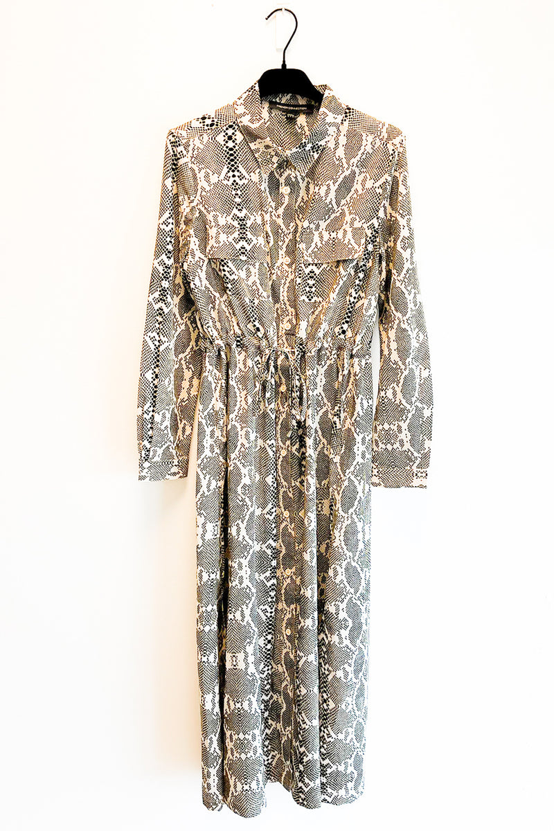 Snake Print Dress