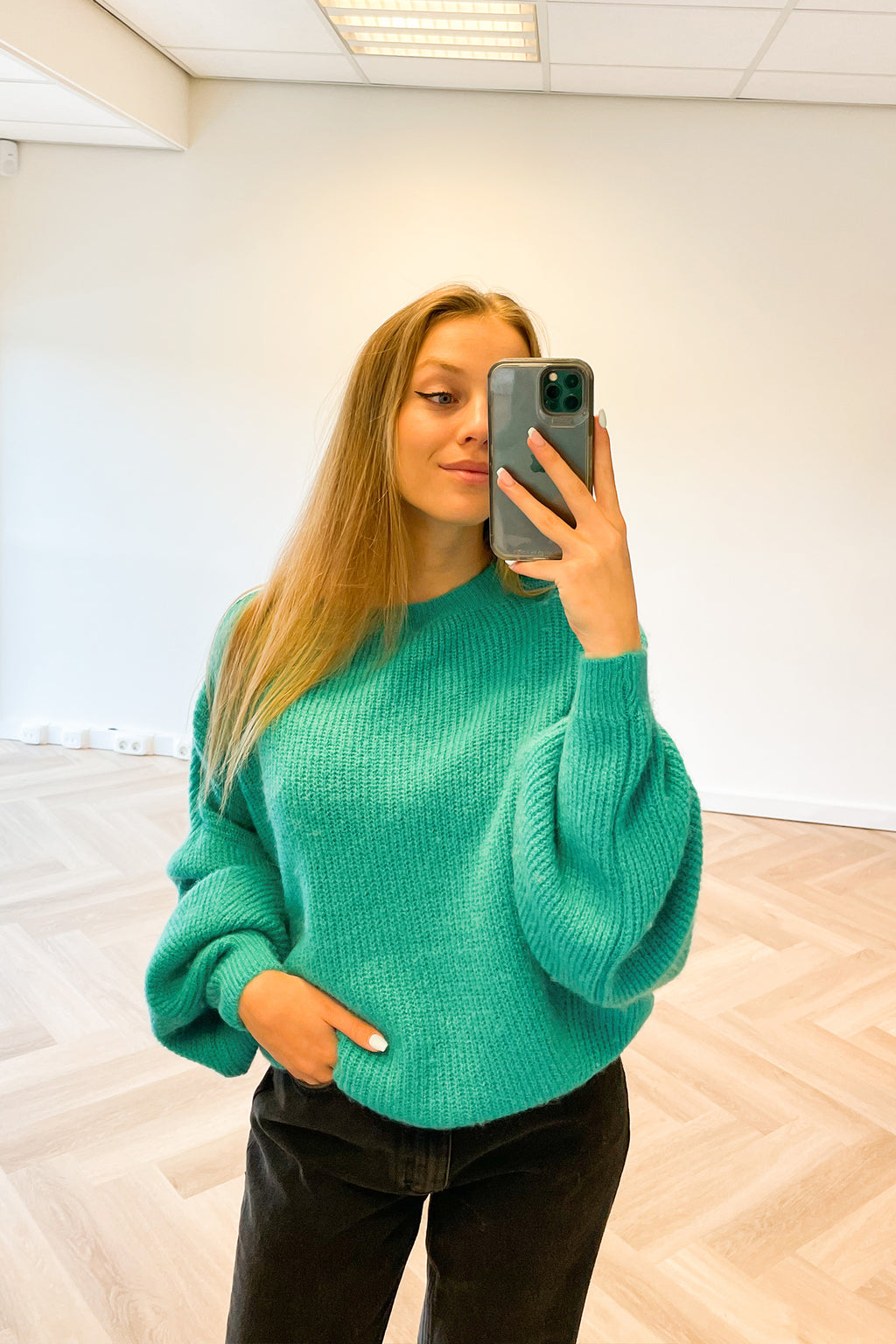 Soft Sweater Petrol