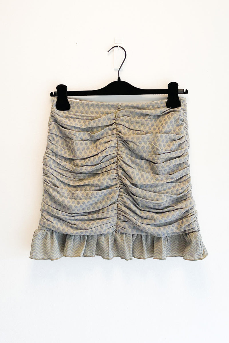 Clive Skirt Blue/Beige