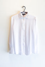 White Blouse with Studs