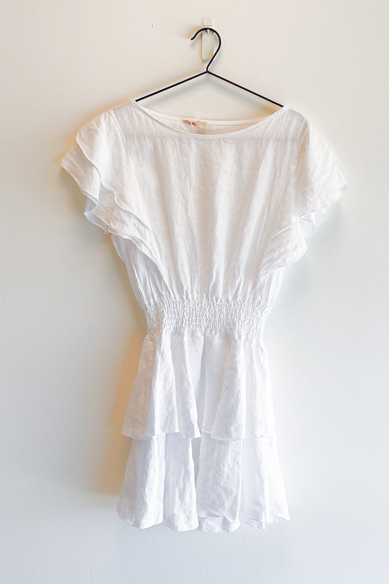 Zoe Dress White