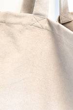 Beige Rib Wallabag