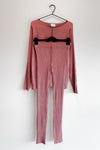 Comfy Rib Set Pink