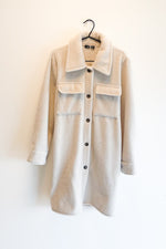 Teddy Coat Beige