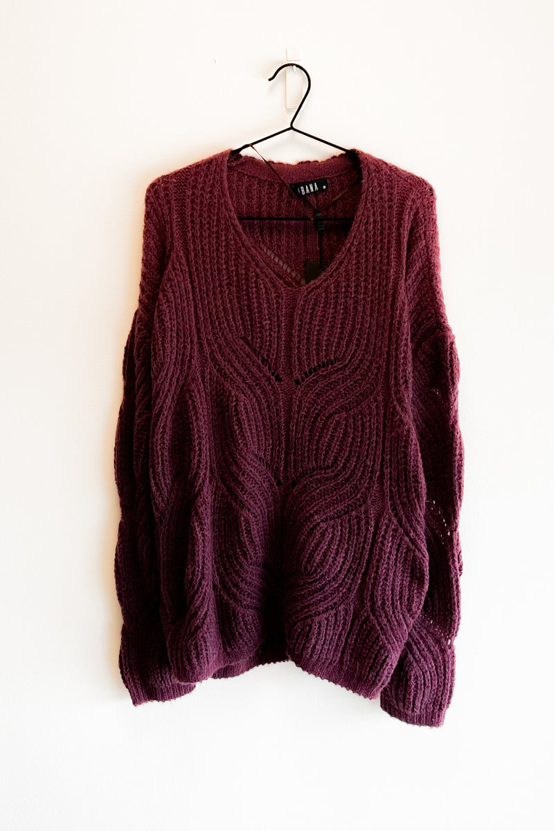 Adeline Sweater Purple