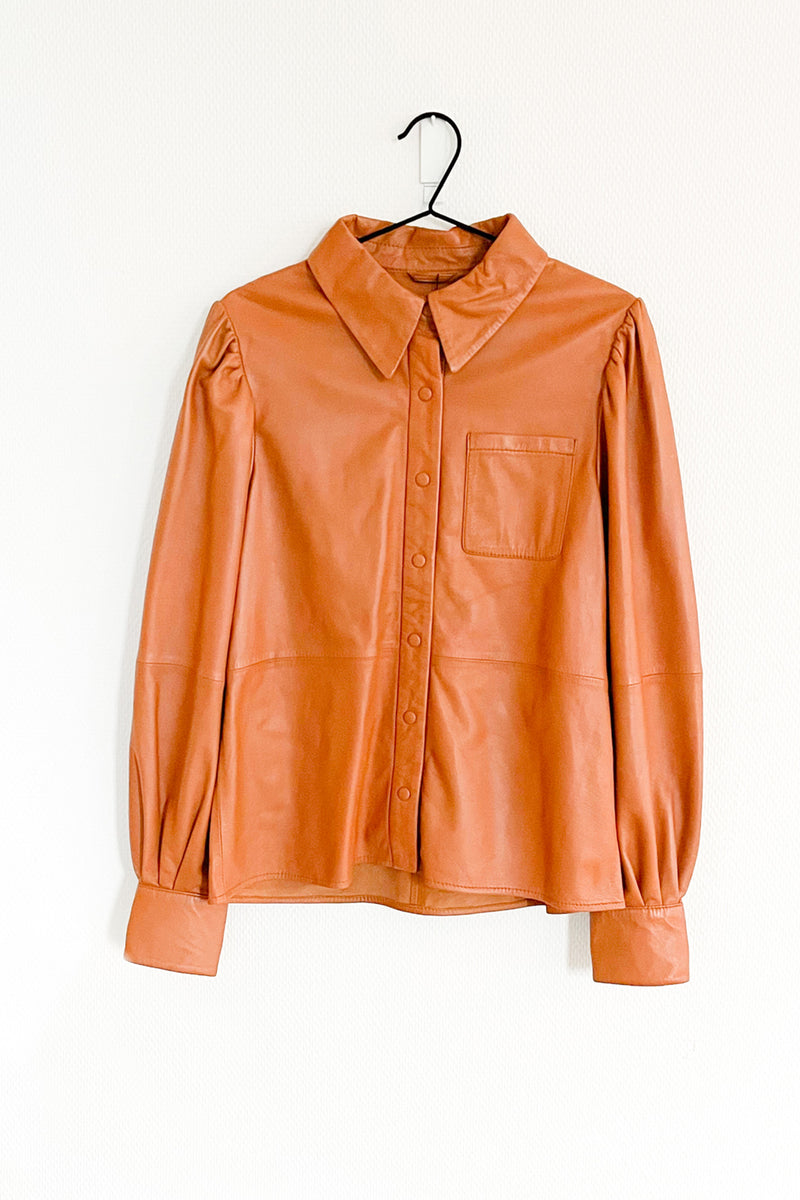 Talia Blouse Cognac