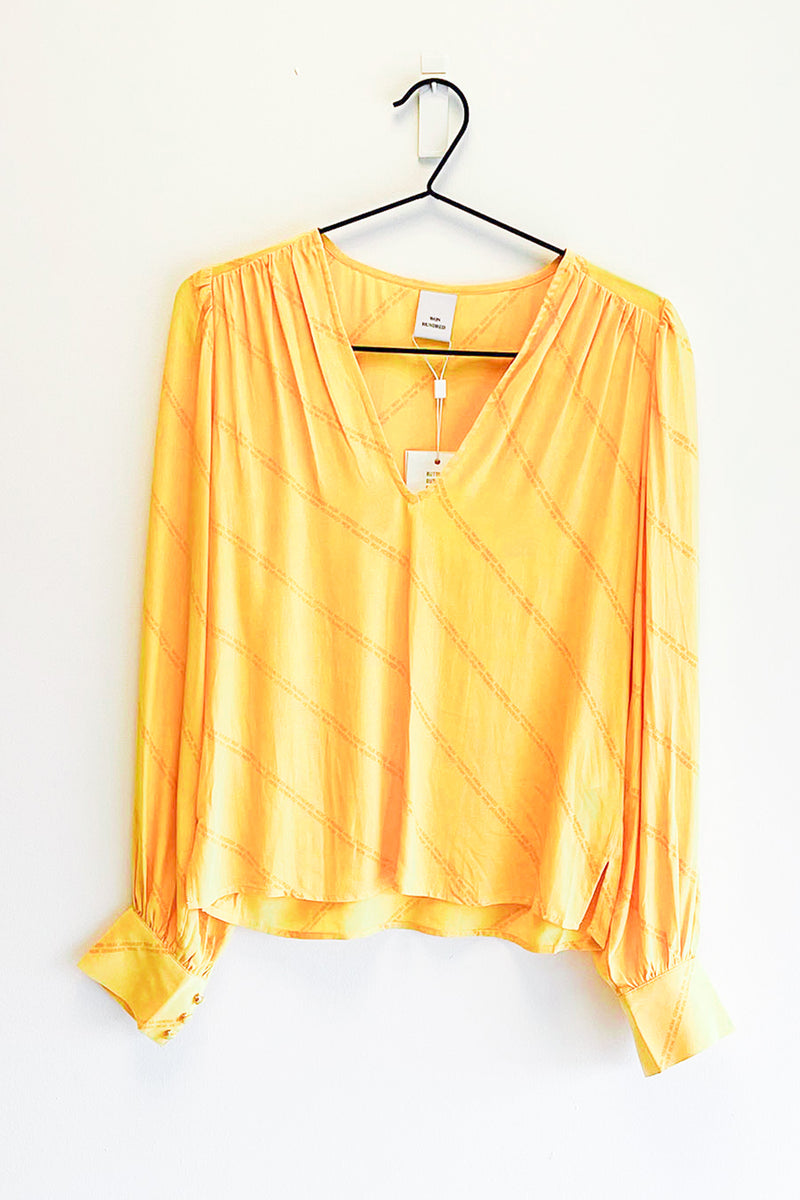 Dahlia Shirt Yolk Yellow