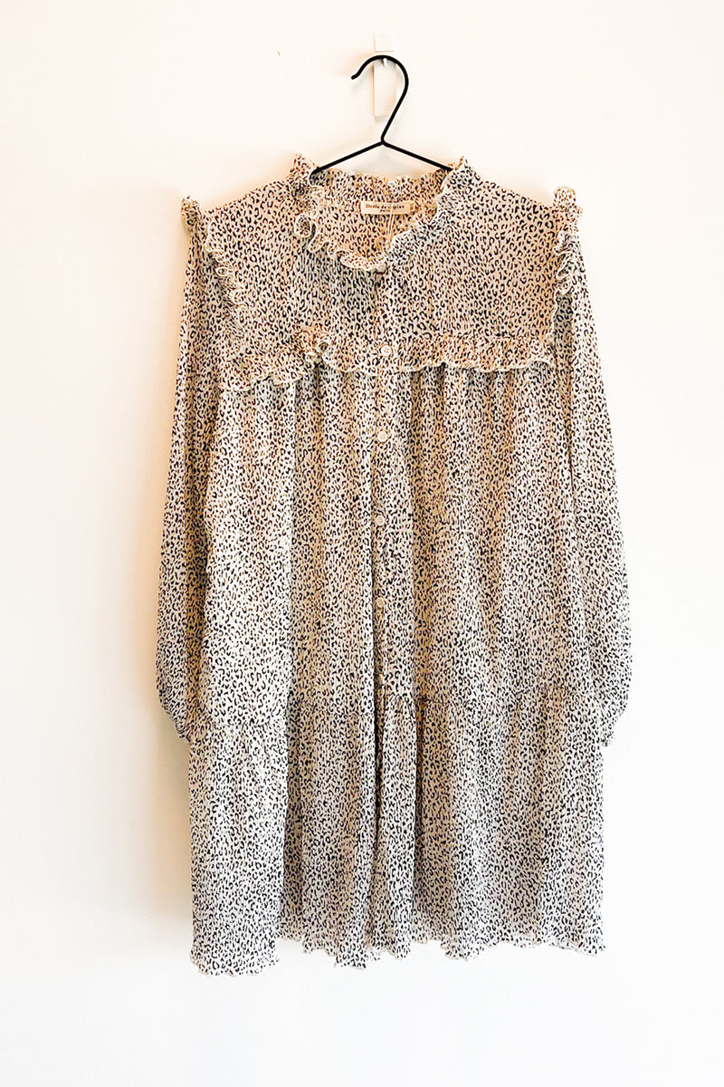 Flowy Summer Dress Leopard