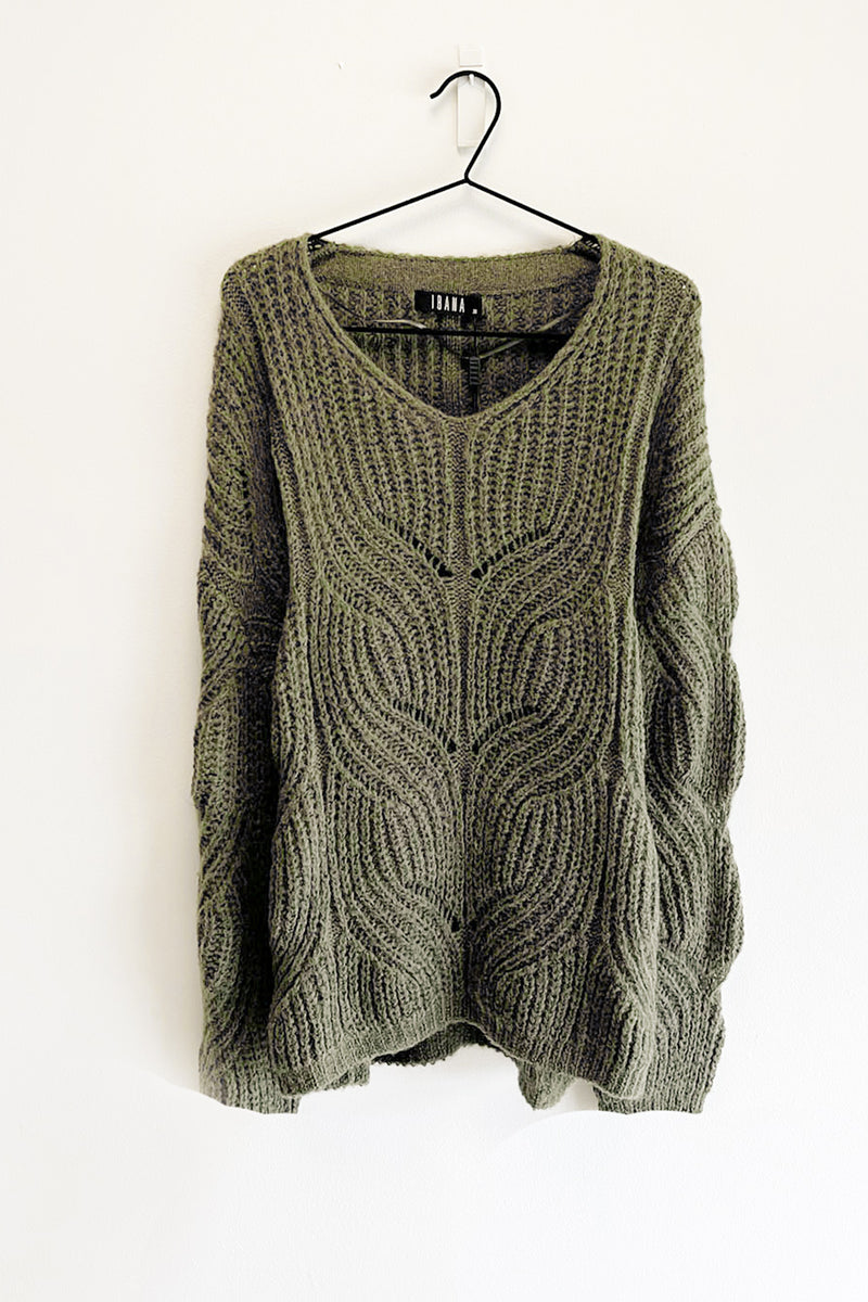 Adeline Sweater Green