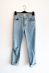 High Rise Straight Jeans