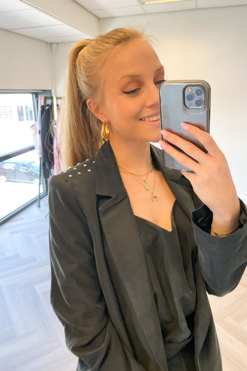 Blazer with Studs