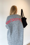 Medium Cardigan Antra Melange