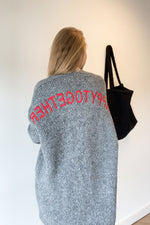 Medium Cardigan Antra Melange