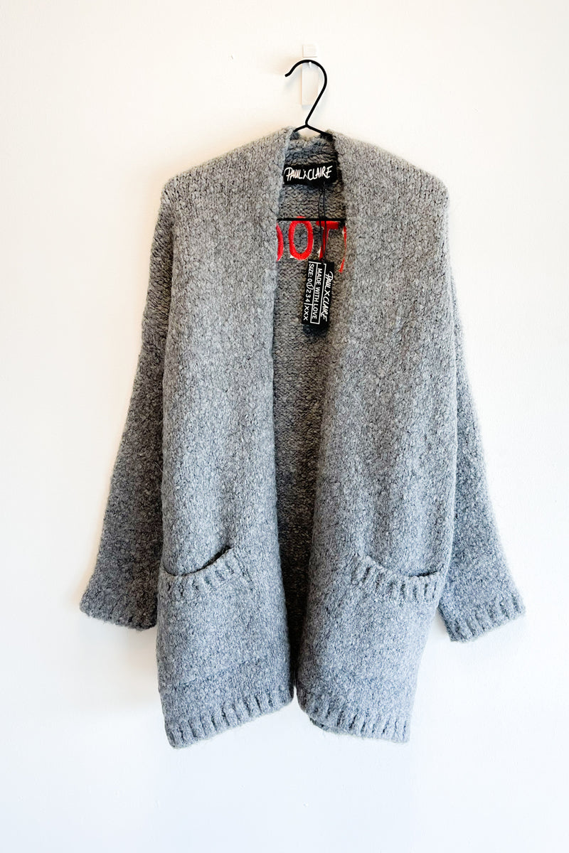 Medium Cardigan Antra Melange