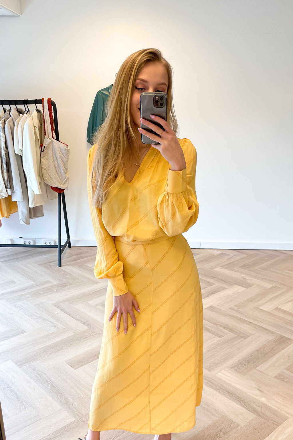 Carol Maxi Skirt Yellow