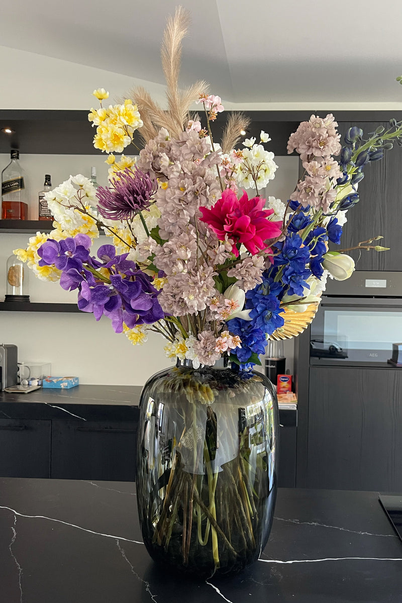 Silk Flowers + Vase The World Kara Cheetah size L